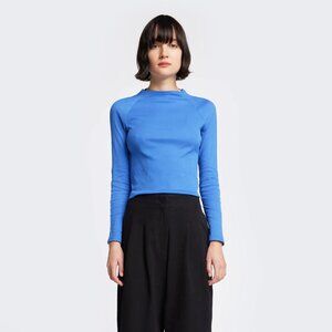 KLOKE  Longsleeve Blue Rib Tee sz Small